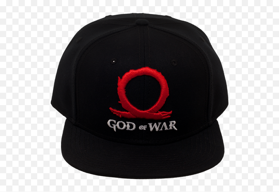 God Of War Logo Black Snapback - For Baseball Png,God Of War Logo