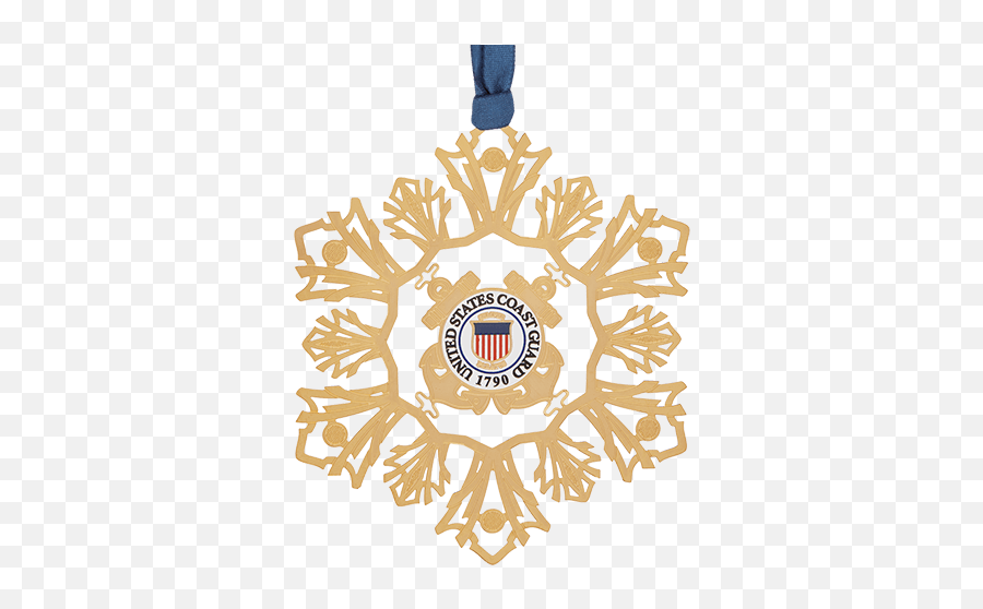 59478 Us Coast Guard Snowflake - Vertical Png,Coast Guard Logo Png