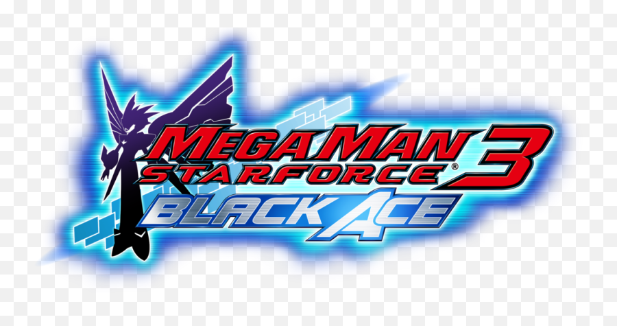 Black Ace - Megaman Starforce 3 Black Ace Png,Mega Man 3 Logo