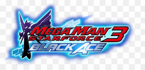 Black Ace - Megaman Starforce 3 Black Ace Png,Mega Man 3 Logo