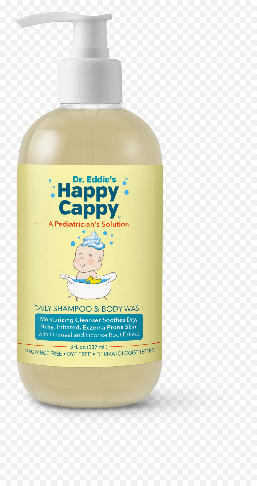Dr Eddieu0027s Happy Cappy Daily Shampoo U0026 Body Wash For - Happy Cappy Daily Shampoo Png,Cappy Png