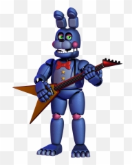 Rockstar Bonnie By A1234agamer - Rockstar Bonnie Clipart Fnaf Rockstar Bonnie Png,Bonnie Png