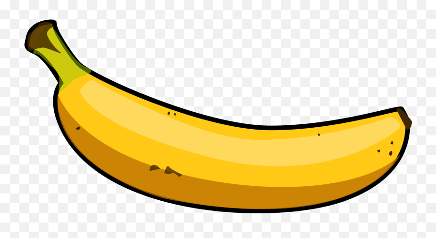 Transparent Background Banana Clipart - Cartoon Banana Transparent Background Png,Clip Png