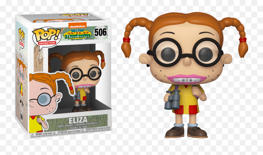 Funko Pop 90s Nickelodeon Wild Thornberrys Eliza Vinyl Fig - Wild Thornberrys Funko Pop Png,Nickelodeon 90s Logo