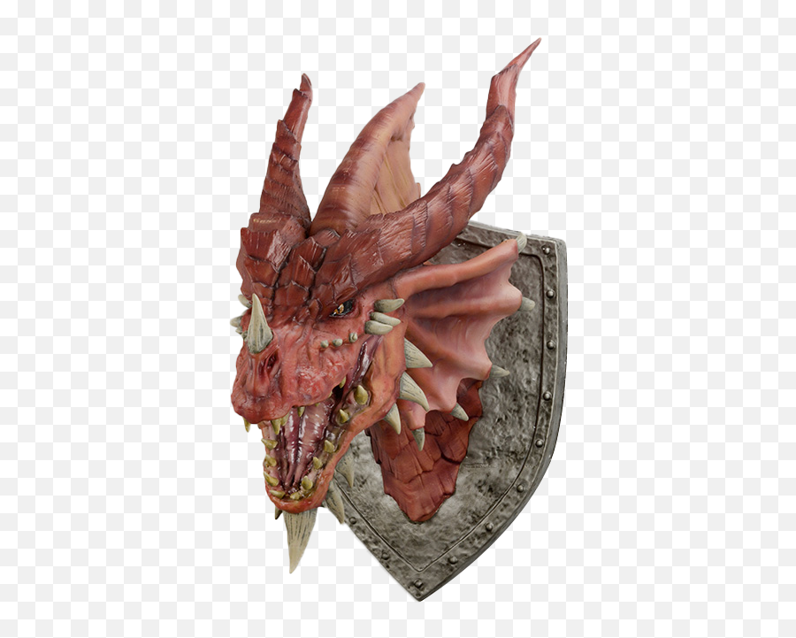 Download Hd Dungeons U0026 Dragons - Large Dragon Head Wall Trophy Dragon Png,Dragon Head Png
