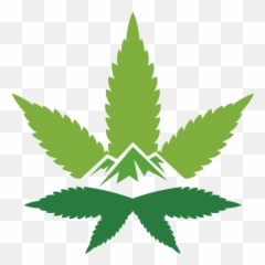Green Rush Gardens Llc - Marijuana Leaf Clipart Full Size png