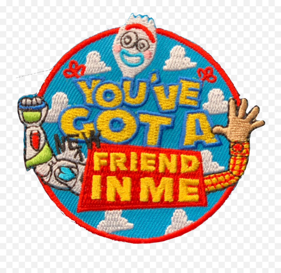 Youu0027ve Got A New Friend In Me Toy Story Inspired Patch No Date Only - Happy Png,Toy Story Desktop Icon
