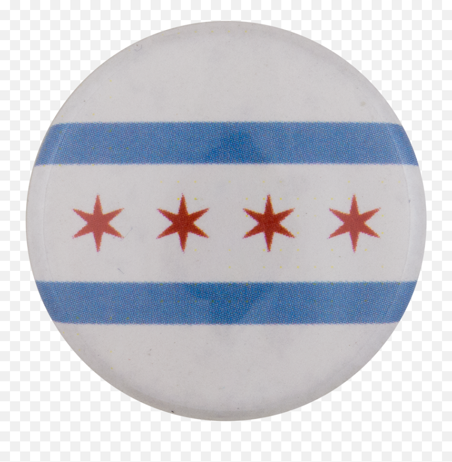 Chicago Flag - Chicago Flag Button Png,Chicago Flag Png