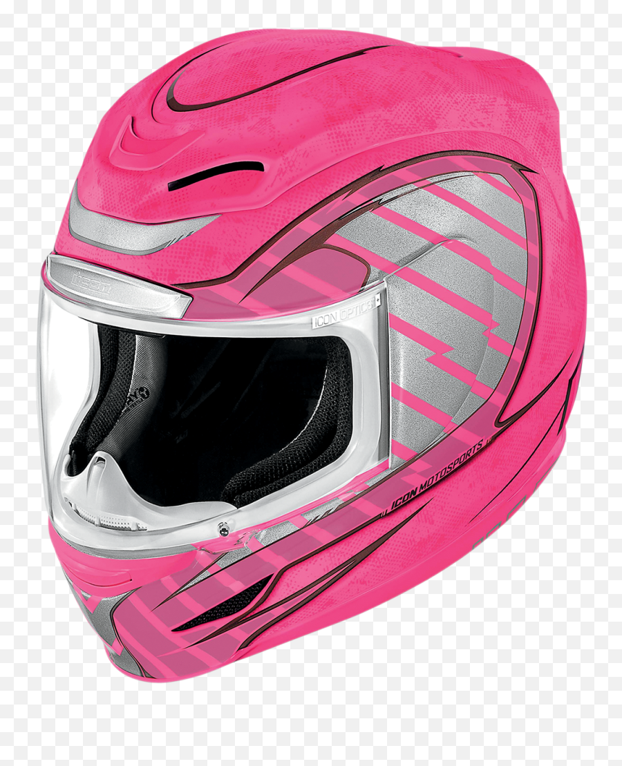 Icon Airmada Volare Full Face Motorcycle Helmet - Hiviz Pink Motorcycle Helmet Png,Icon Motorcycle Vest Armor