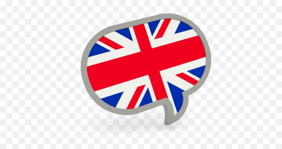 Speech Bubble Icon - British Flag Speech Bubble Png,Uk Flag Png Icon