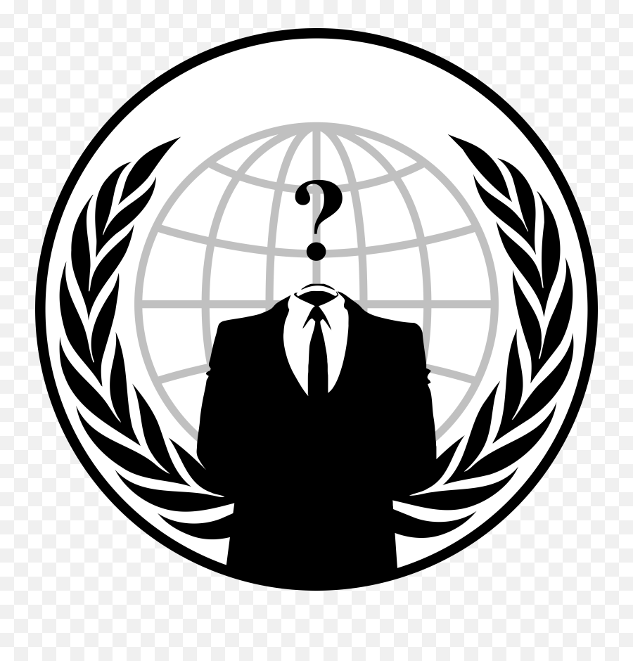 Anonymous Logo Hacktivism - Anonymous Mask Png Download Anonymous Logo Png,Anonymous Mask Png