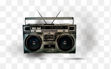 The Machines - Old Retro Radio Png,Boom Box Png