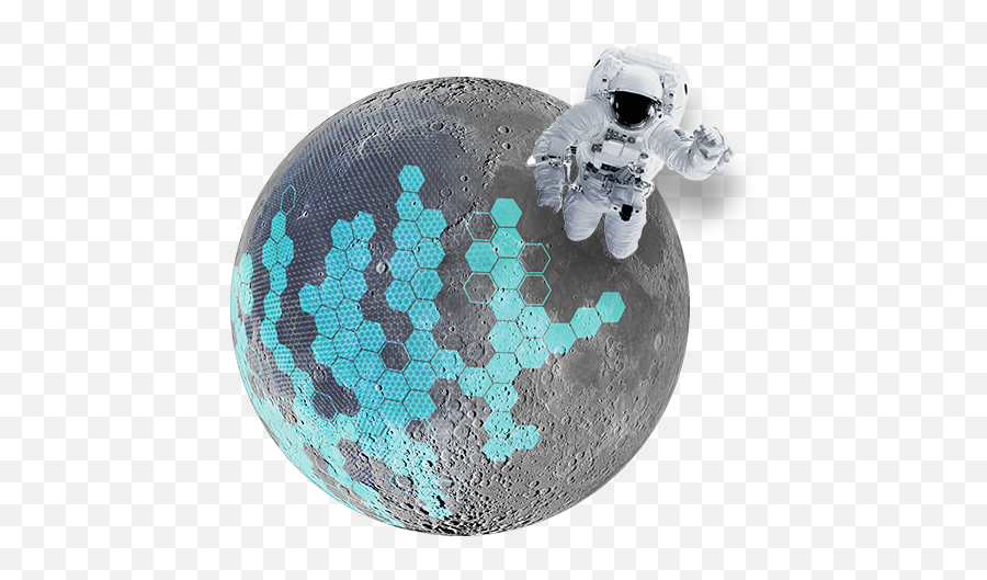 Moon Blockchain Lunar Land Registry - Earth Png,Lunar Goddess Diana Icon