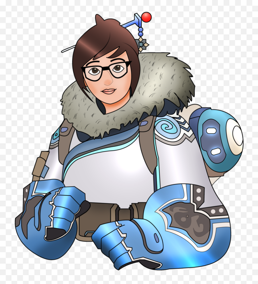 Mei Overwatch Png 6 Image - Transparent Overwatch Mei Fanart Transparent,Mei Overwatch Png