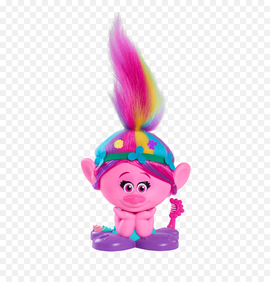 Dreamworks Trolls True Colors Poppy Styling Head - Walmartcom Trolls World Tour Toys Png,Trolls Png