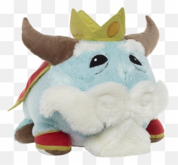 King Poro Plush - Riot Games Store League Of Legend Peluche Re Poro Png,Poro Png