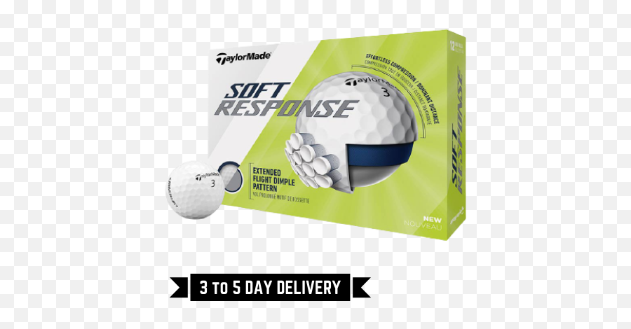 Taylormade Soft Response Golf Balls - Ygp Online Taylormade Soft Response Png,Prosimmon Icon Tour Golf Clubs