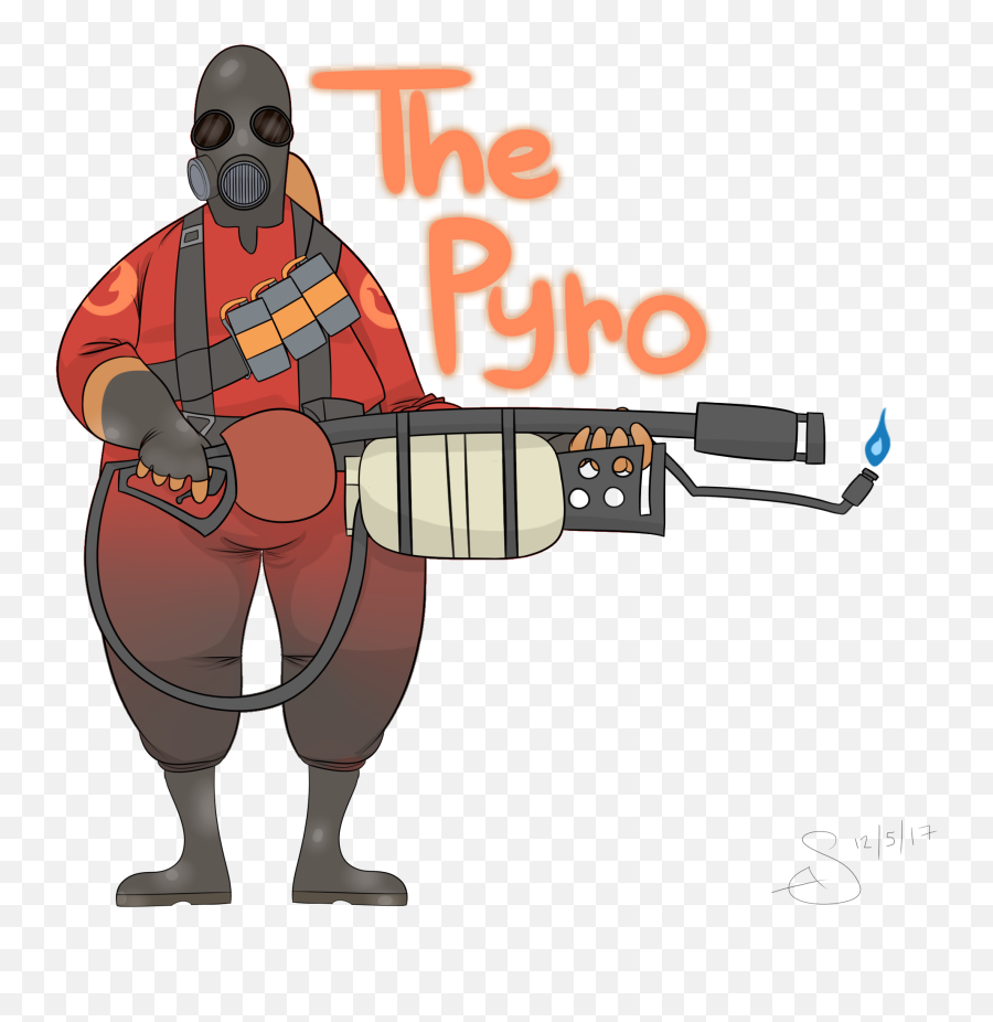 Pyro Drawing Icon Tf2 - Tf2 Pyro Thicc 2000x2000 Png Thicc Pyro Tf2,Tf2 Icon