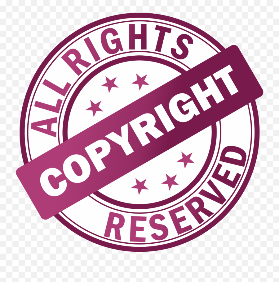 Copyright Png - All Rights Reserved Copyright Sign,Supreme Logo Transparent Background