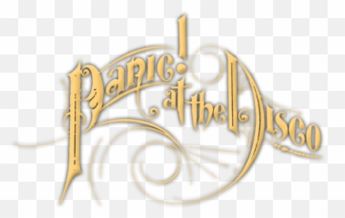 At The Disco - Calligraphy Png,Panic At The Disco Logo Png