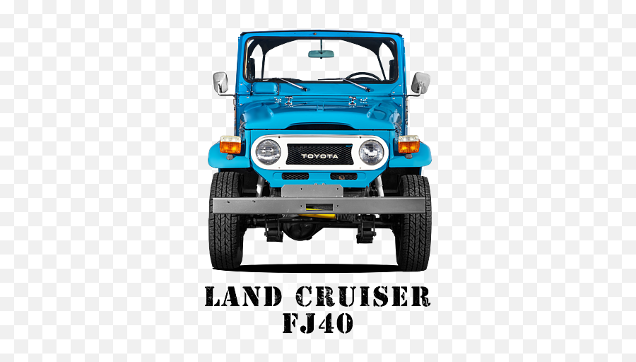 Fj40 Land Cruiser Toddler T - Shirt For Sale By Mark Rogan Land Cruiser Fj40 Tee Shirts Png,Icon Jeep Cj