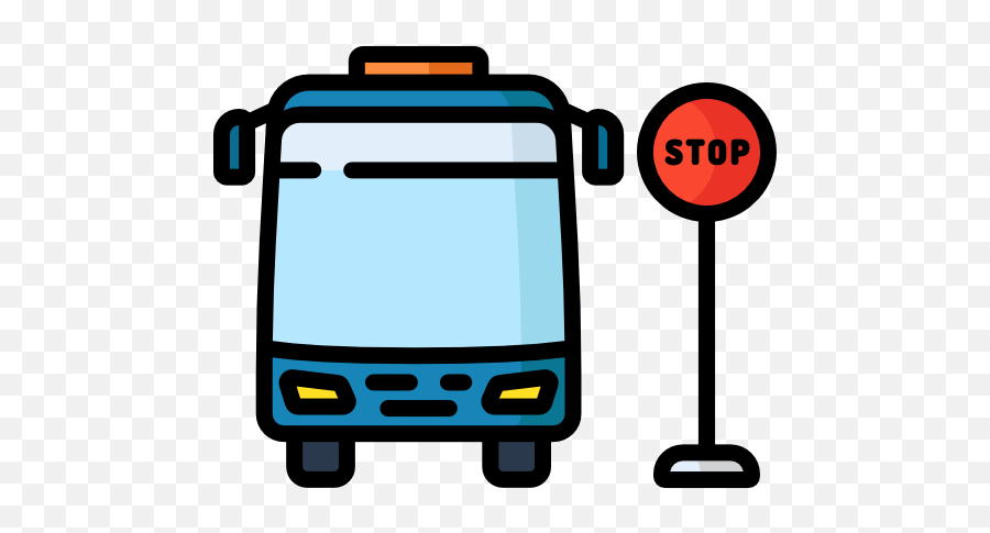 Bus Stop - Free Transport Icons Flaticon Bus Stop Icon Png,Icon For Bus