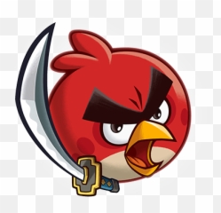 Download Angry Birds Red Png Image - Fight
