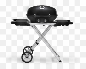 Travelq Pro285x With Scissor Cart Black Propane - Napoleon png
