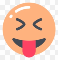 Squinting Face With Tongue Icon Pastel Style Png