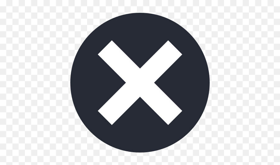 Close Delete Remove Exit Free Icon Of Embems Icons - Red X In Circle Png,Delete Png