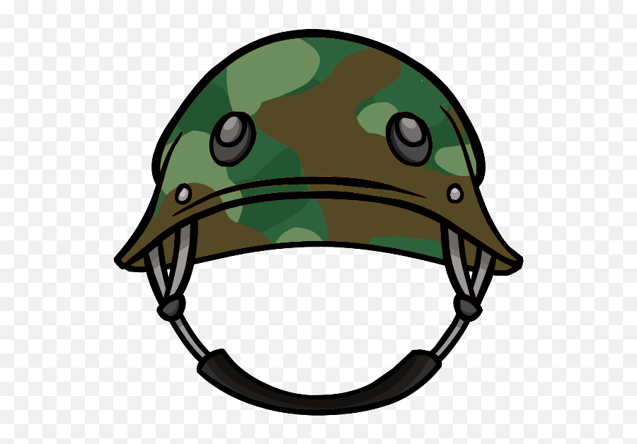 Military Helmet - Cartoon Army Helmet Png,Army Helmet Png