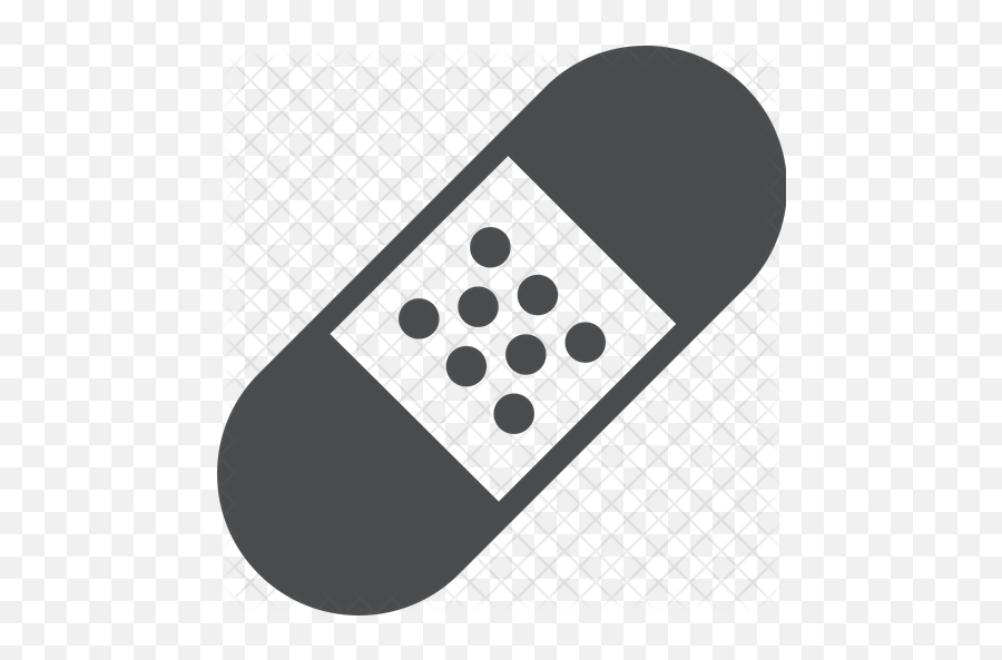 Bandaid Icon - Pill Black And White Png,Bandaid Png