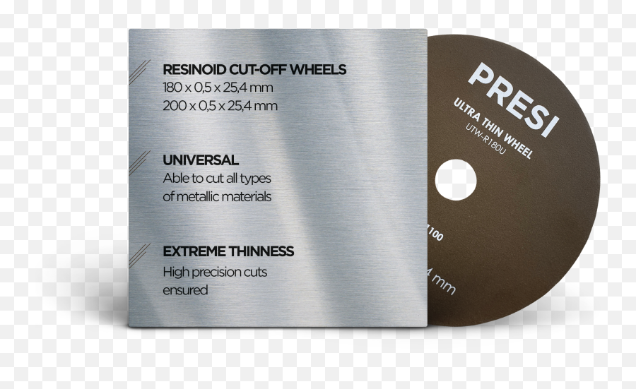 New Ultra - Thin Resinoid Cutoff Wheels Presi Cd Png,Thin Circle Png