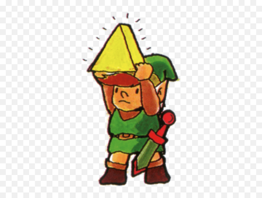 Tloz Link Holding The Triforce Of - Link Zelda Nes Png,Triforce Png