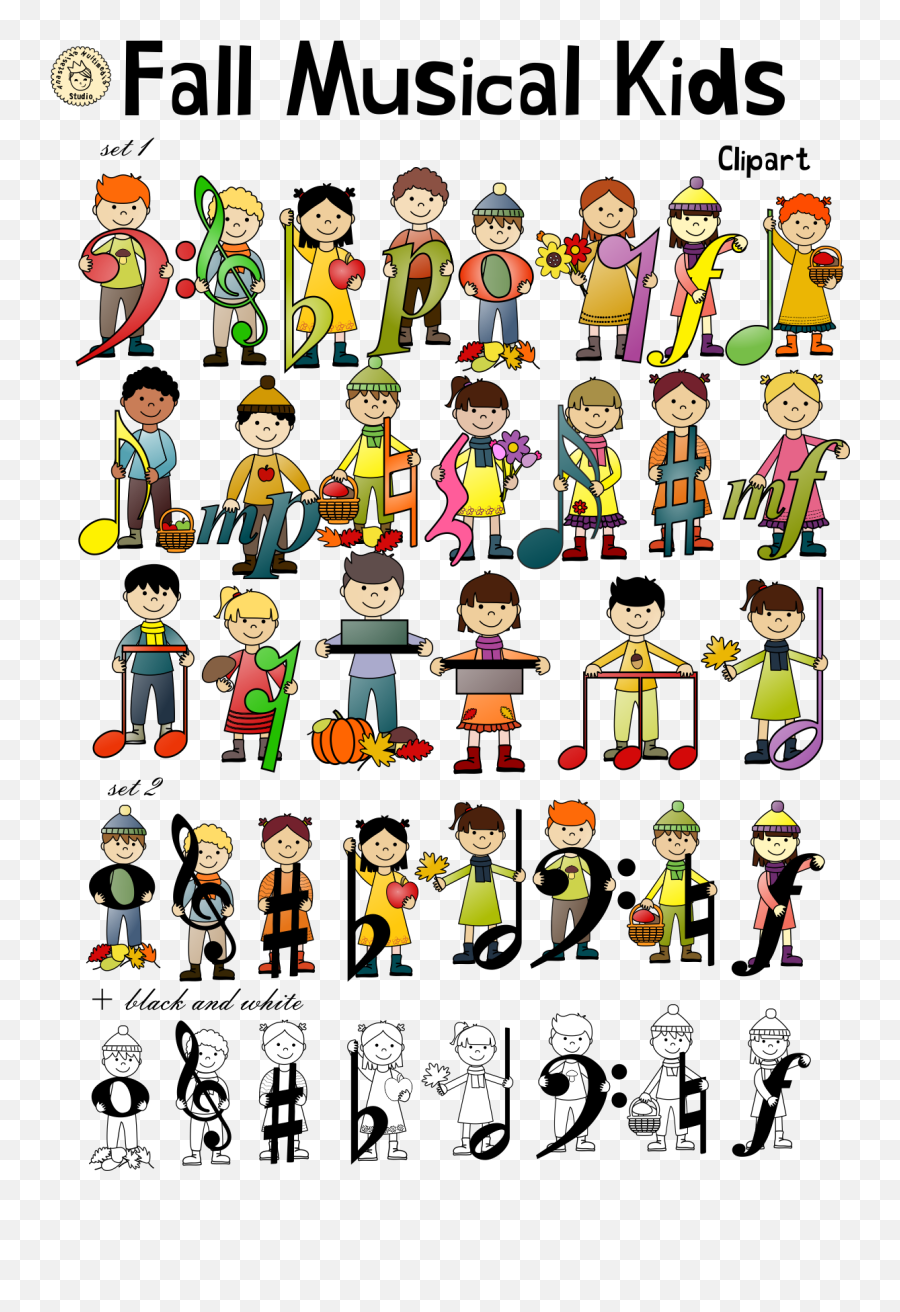 Music Png Fall Clipart