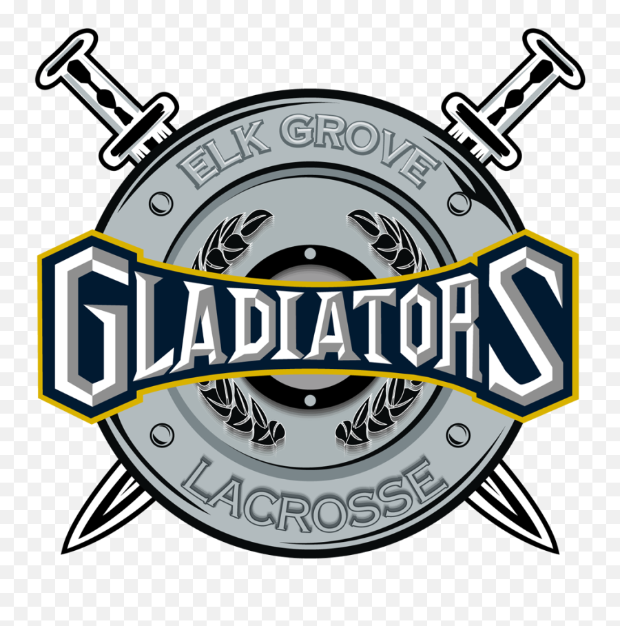 Elk Grove Gladiators Lacrosse New Crest - Gladiators Logo Png,Gladiator Logo
