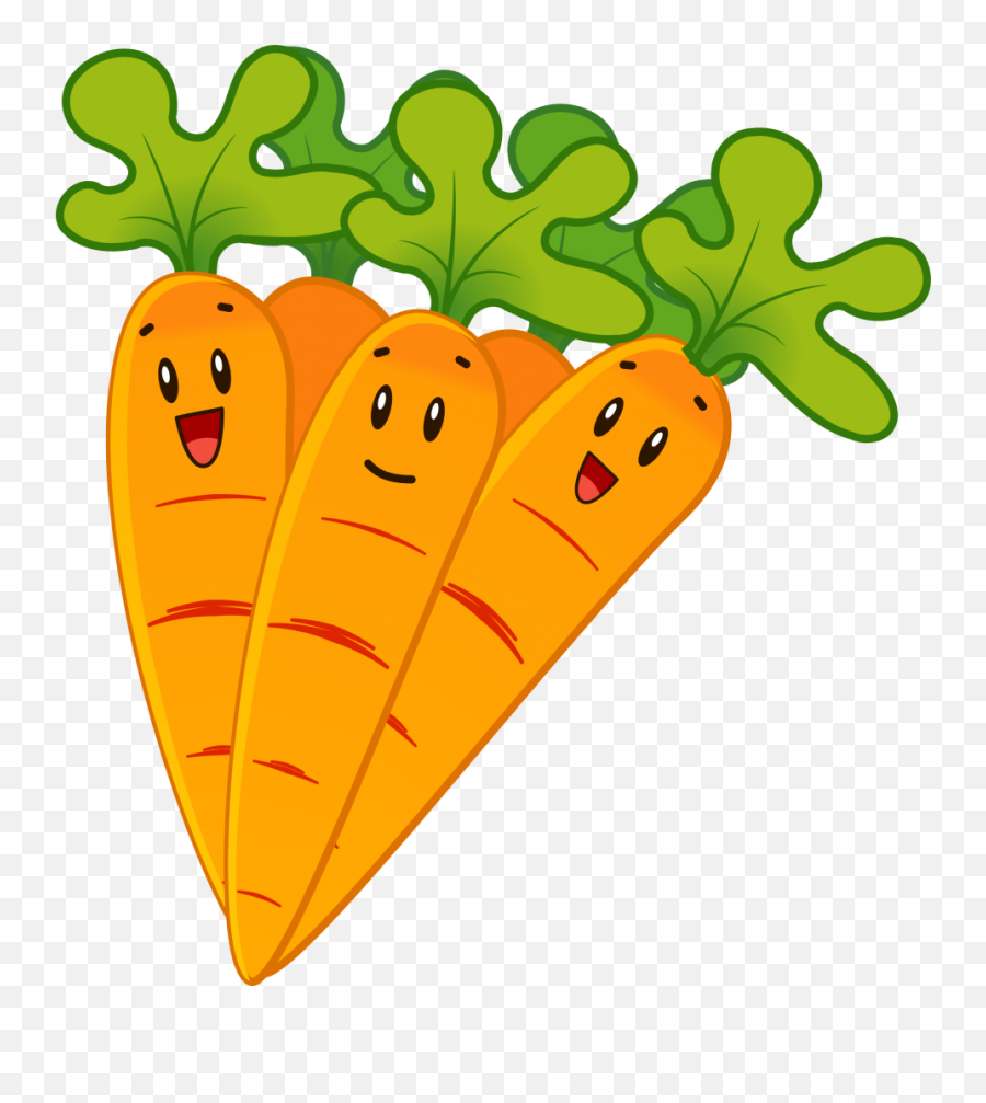 Free Cartoon Carrots Clip Art - Clip Art Carrot Png Clipart Carrots,Carrot Png