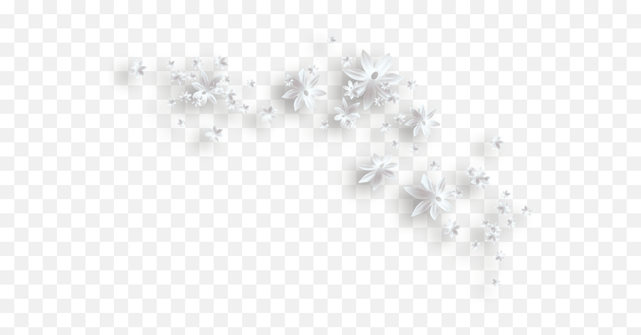 White Flower Clipart Png Transparent Free - Png Transparent White Flowers,Flower Clipart Png