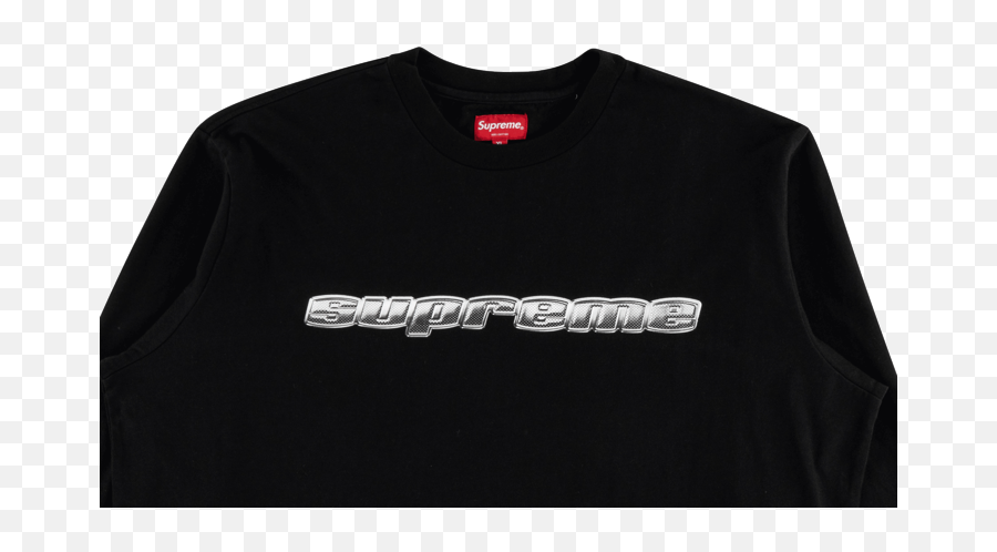 Supreme Chrome Logo Ls Top Fw 19 - Su7856 Active Shirt Png,Chrome Logo ...