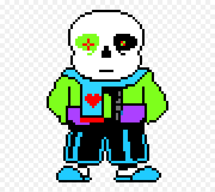 Tentacle Sans Sprite Phase - Sans Blue Eye Sprite Full Undertale Sans Pixel Png,Tentacle Png