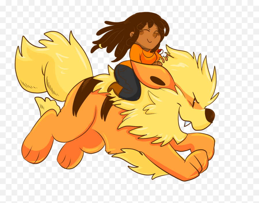 Her Arcanine - Cartoon Png,Arcanine Png