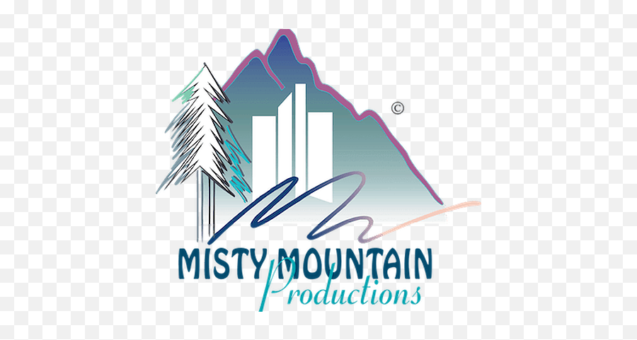 Misty Mountain Productions - Graphic Design Png,Misty Png