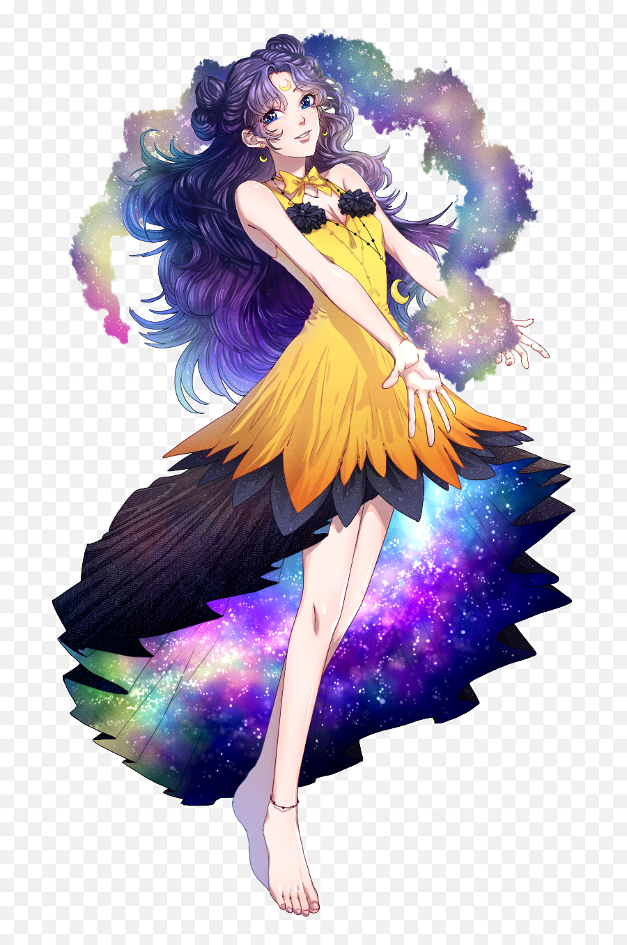 Human Luna - Luna And Artemis Sailor Moon Png,Sailor Moon Png