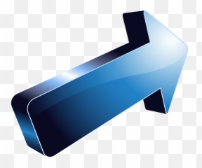 Clip Art Image - Transparent Background Arrows 3d Png