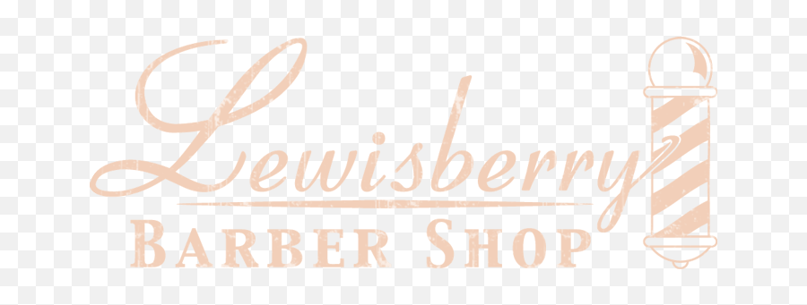 Download Hd Lewisberry Barber Shop - Traditional Barber Shop Calligraphy Png,Barber Shop Logo Png