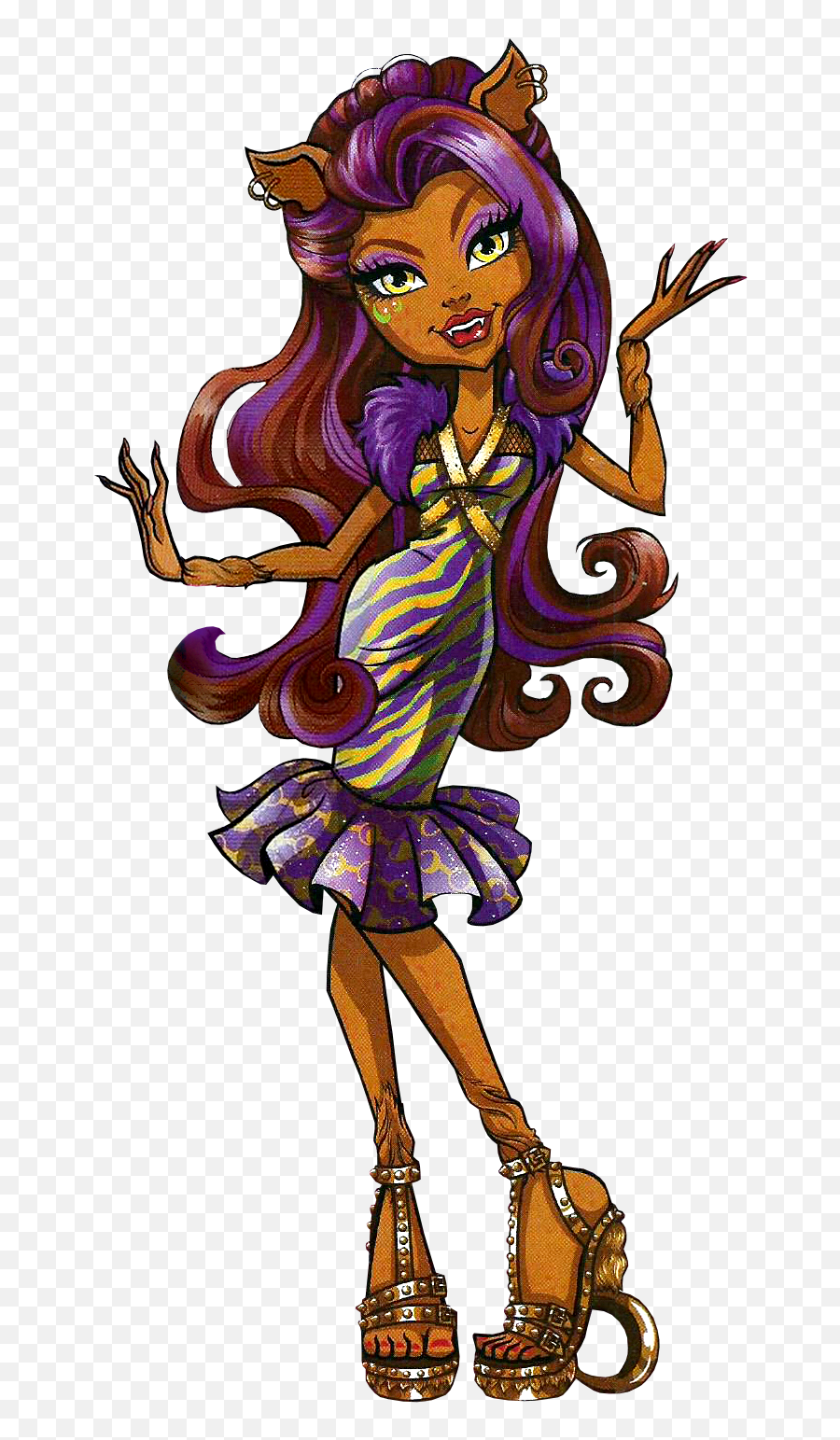 Ooak Monster High Dolls Bratz Bratzillaz Fashion - Monster High Dance The Fright Away Png,Bratz Png