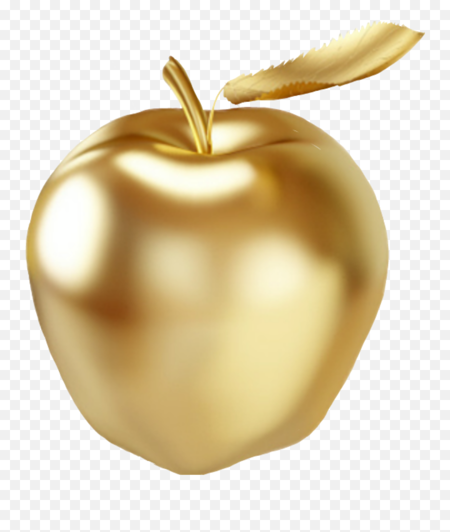 Gold Goldapple Sticker By Sugawara Is Babey U20393 - Golden Apple Fruit Png,Gold Apple Logo