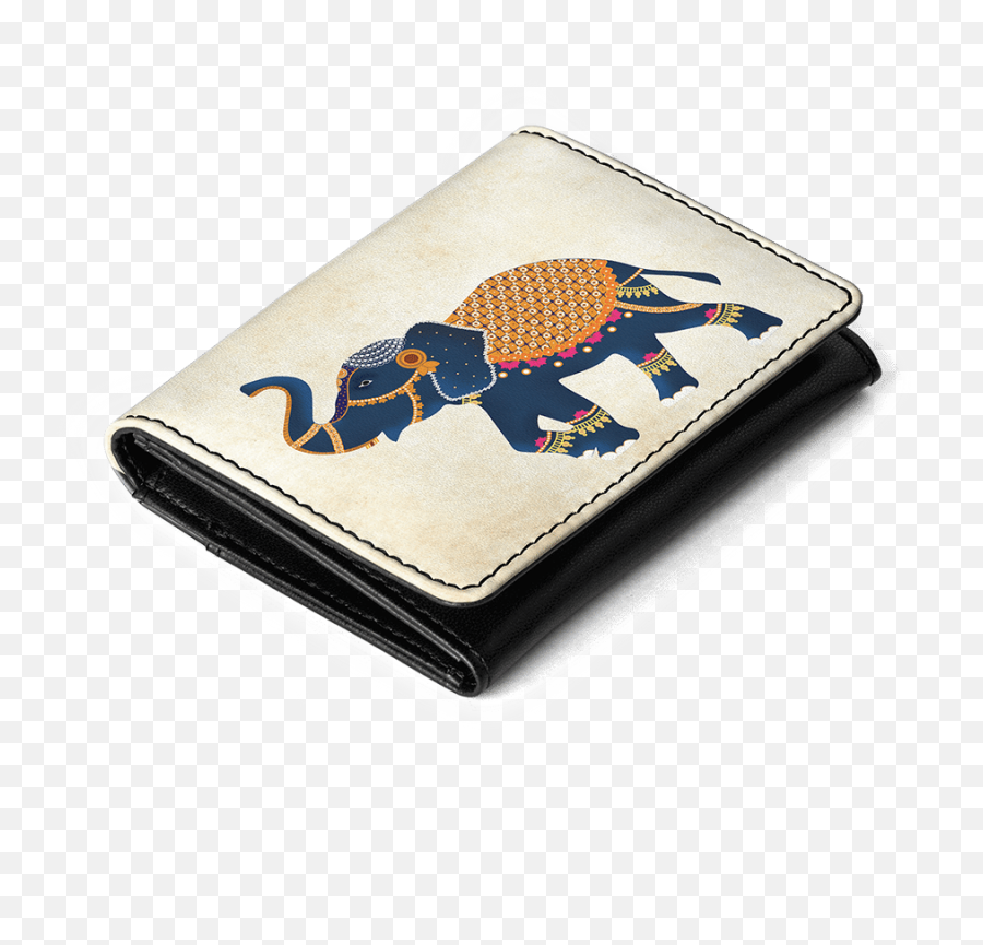 Dailyobjects White Elephant - Flip Top Card Wallet Buy Wallet Png,White Elephant Png