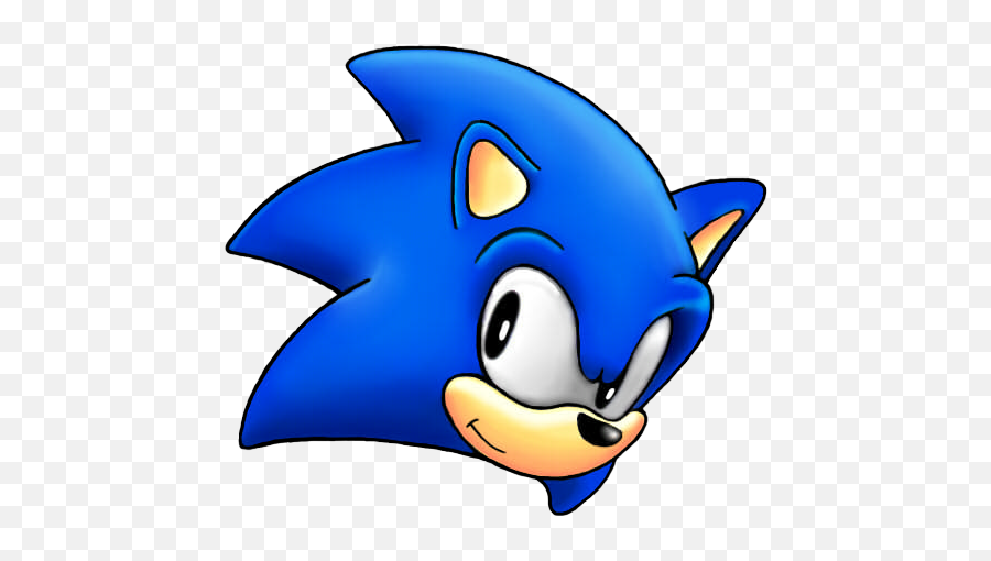 Sonic Head Png Image Library Download - Clipart Sonic The Hedgehog Head,Sonic Head Png