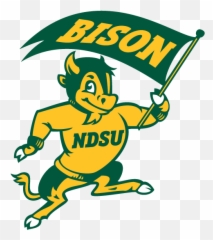 Vintage Mascot Logo Refresh - Transparent Ndsu Bison Old Logo Png,Ndsu Bison Logos